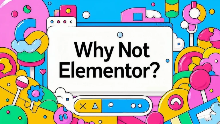 Similar looking websites using Elementor templates